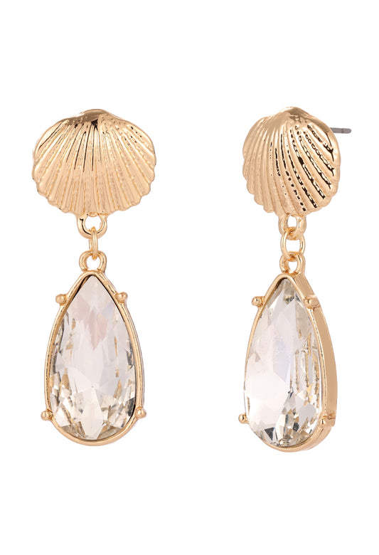 Diamante Teardrop Earrings
