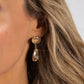 Diamante Teardrop Earrings