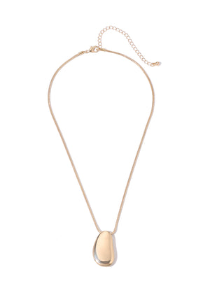 Pebble Pendant Necklace