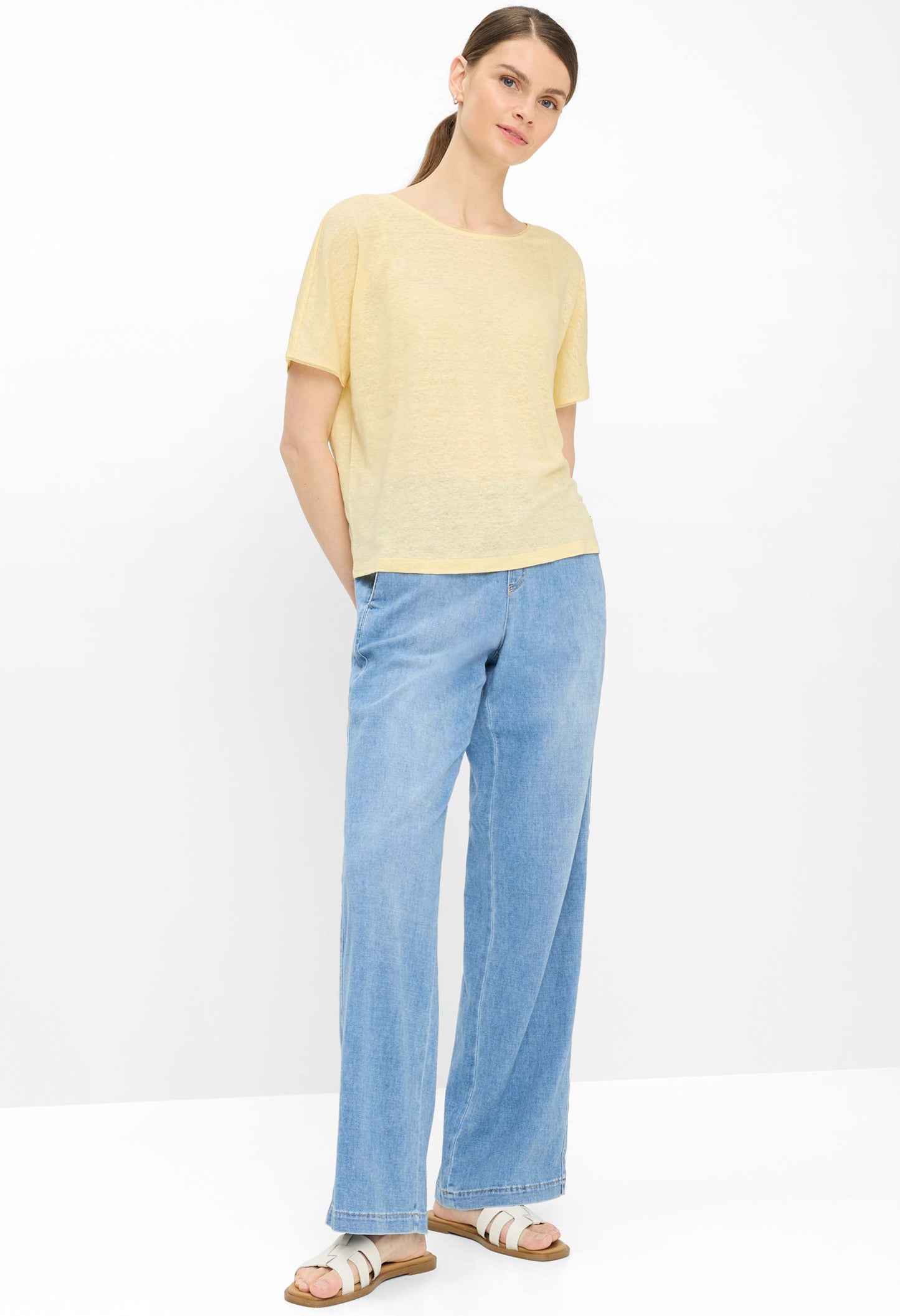 Maine Short Wide Leg Trousers
