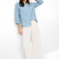 Velia Cotton Embroidered Blouse
