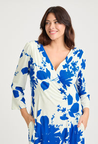 Katie Wrap Midi Curve+ Dress