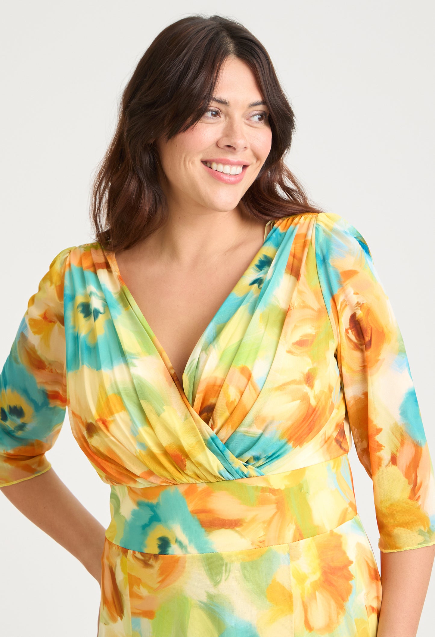 Verity Curve+ Maxi Dress