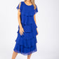 Georgette Chiffon Midi Dress