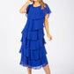 Georgette Chiffon Midi Dress