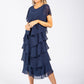 Georgette Chiffon Midi Dress