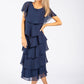 Georgette Chiffon Midi Dress