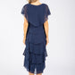 Georgette Chiffon Midi Dress