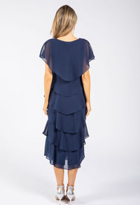 Georgette Chiffon Midi Dress