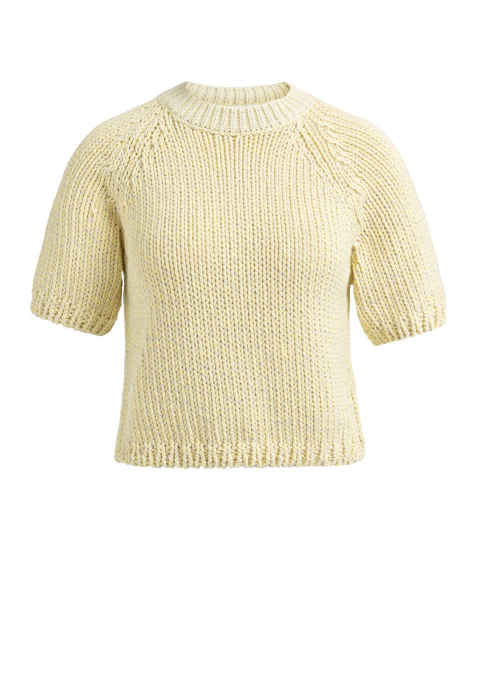 Short Sleeve Chunky knit Jumper
