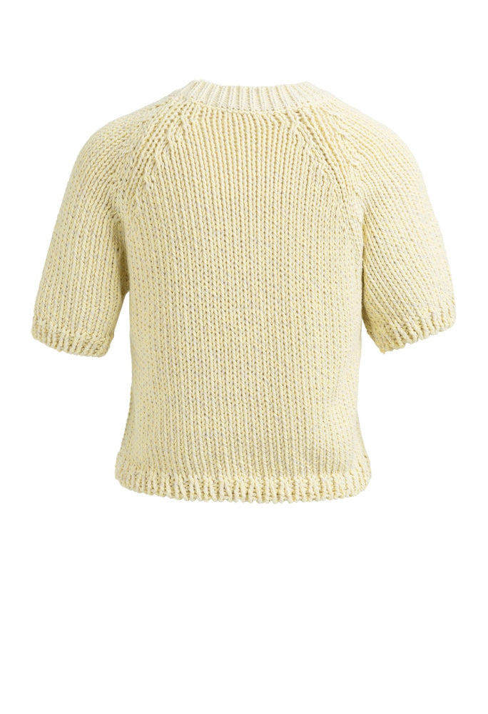 Short Sleeve Chunky knit Jumper