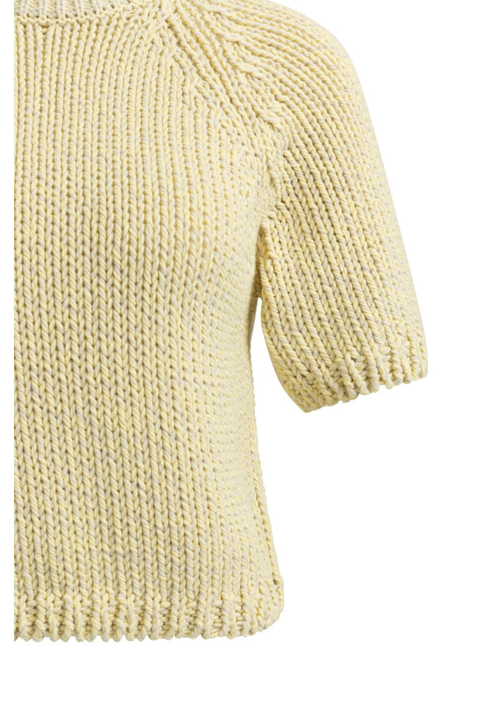 Short Sleeve Chunky knit Jumper