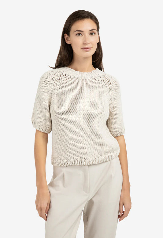 Short Sleeve Chunky knit Jumper