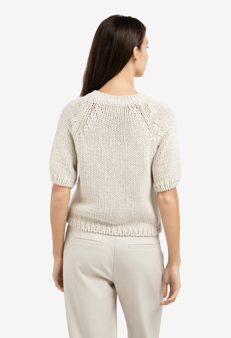Short Sleeve Chunky knit Jumper