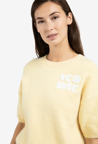 Knitted short sleeve Jumper