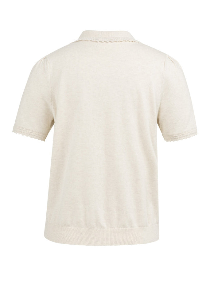 Short Sleeve Knit Cardigan