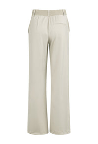 Wide Leg Jersey Trousers