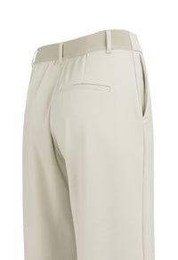 Wide Leg Jersey Trousers