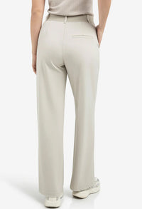 Wide Leg Jersey Trousers