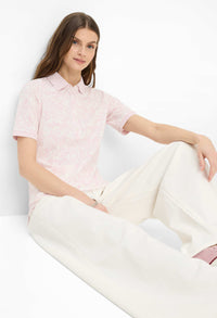 Cleo S Printed Polo Shirt