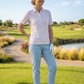 Cleo S Printed Polo Shirt