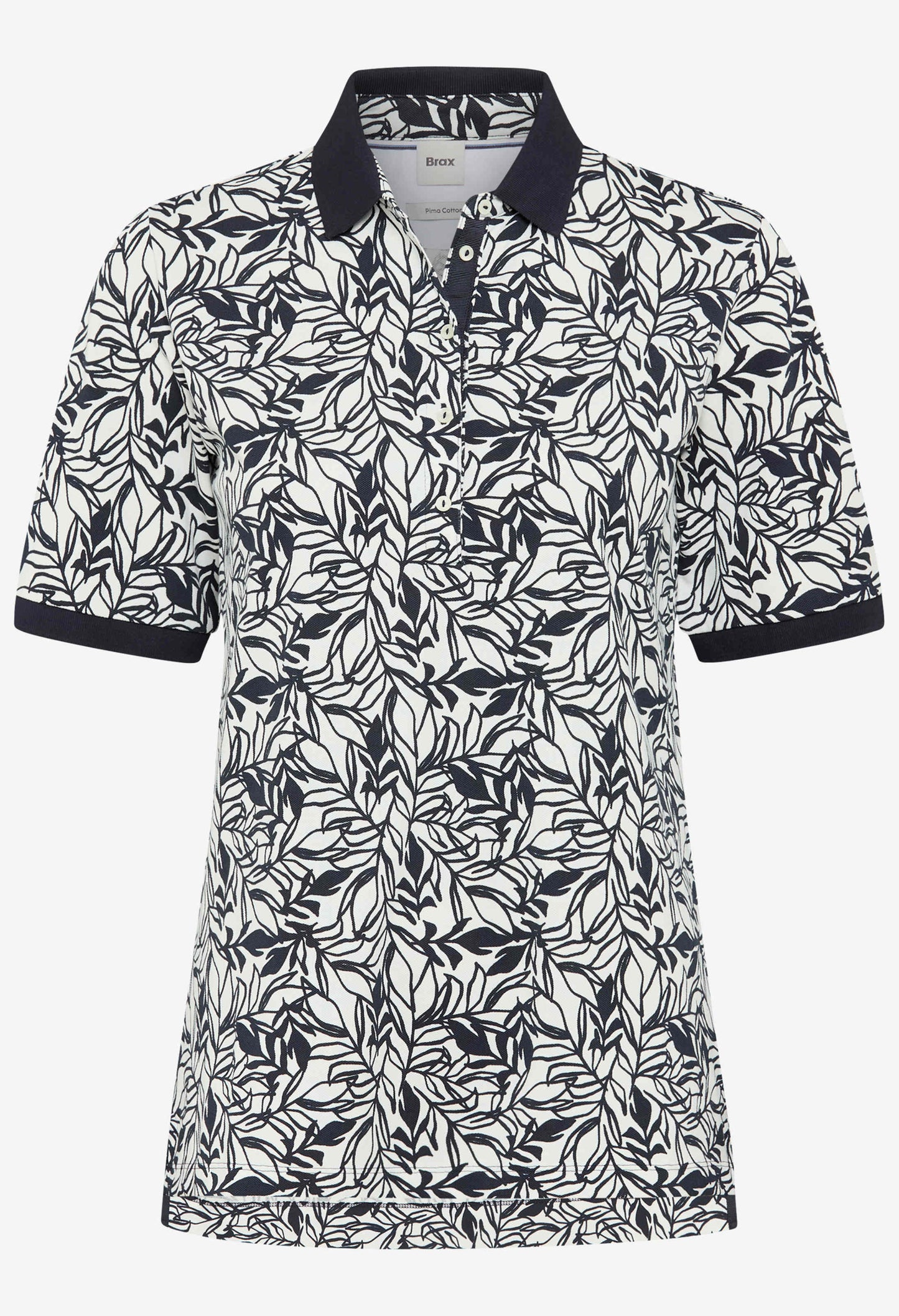 Cleo S Printed Polo Shirt