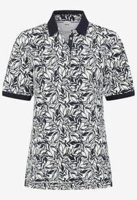 Cleo S Printed Polo Shirt