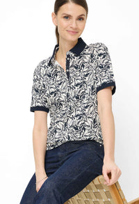 Cleo S Printed Polo Shirt