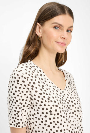 Carina S V-Neck Top