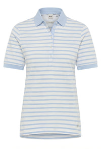 Cleo Striped Polo Shirt