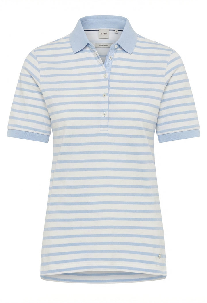 Cleo Striped Polo Shirt