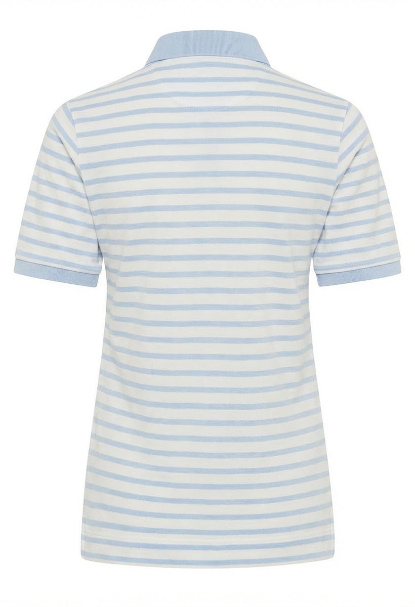 Cleo Striped Polo Shirt
