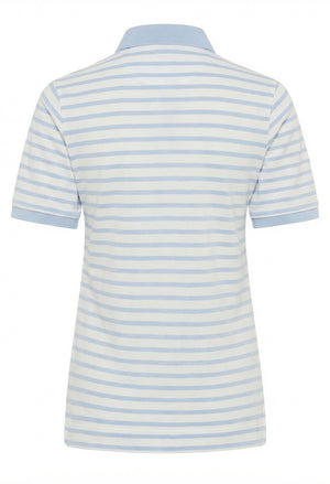 Cleo Striped Polo Shirt