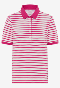 Cleo Striped Polo Shirt