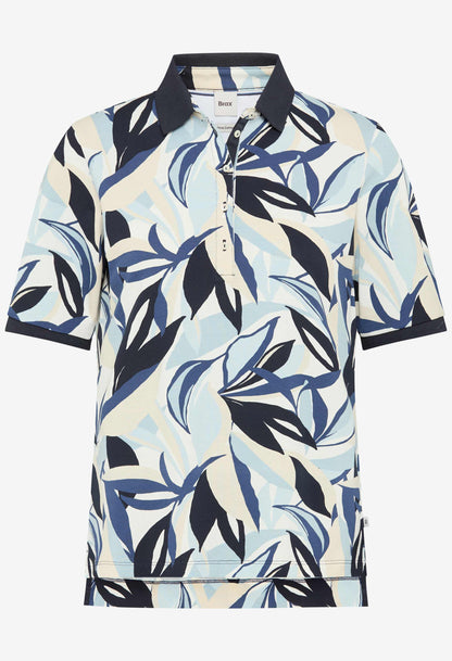 Cleo S Printed Polo Shirt
