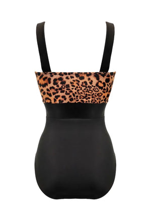Palm Springs Stripe Tummy Control Swimsuit