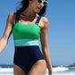 Palm Springs Stripe Tummy Control Swimsuit