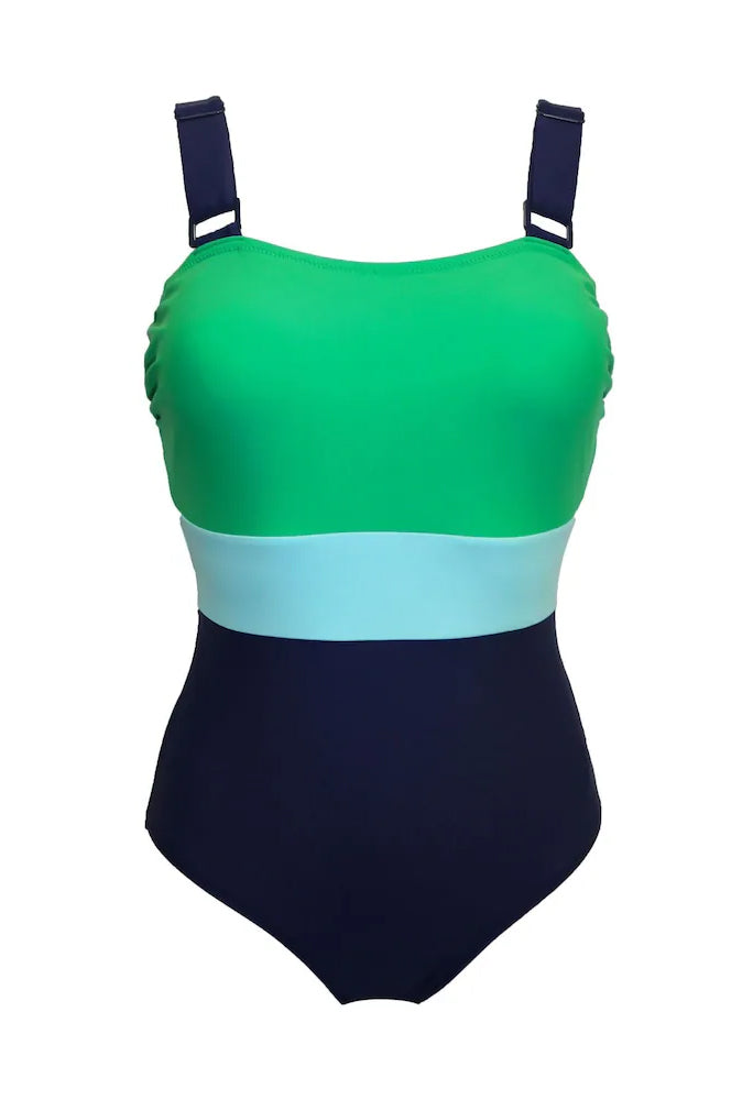 Palm Springs Stripe Tummy Control Swimsuit