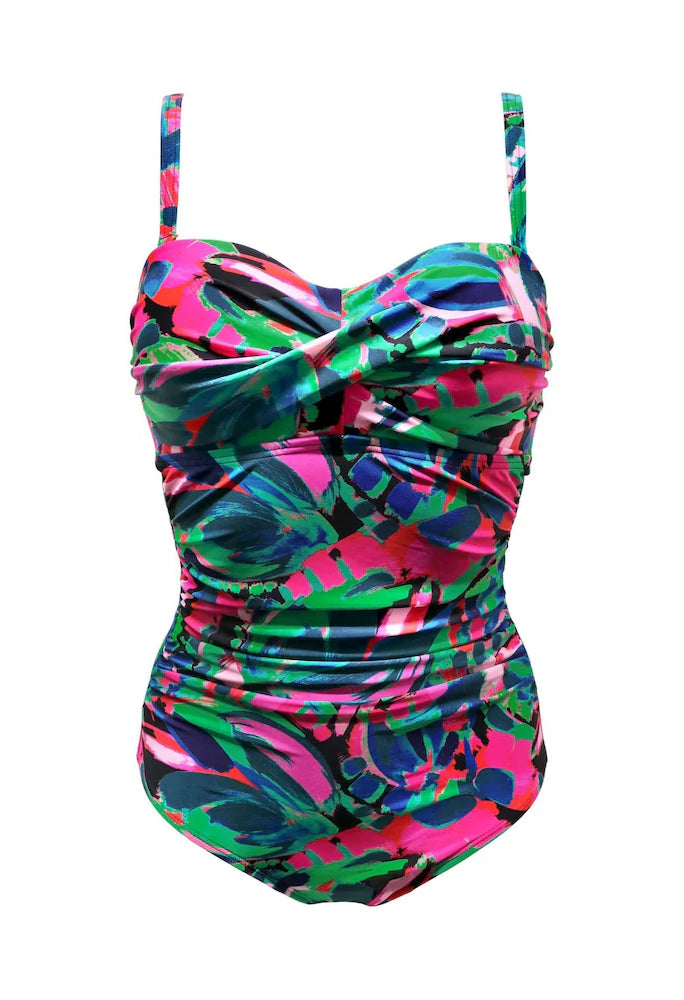 Santa Monica Strapless Tummy Control Swimsuit