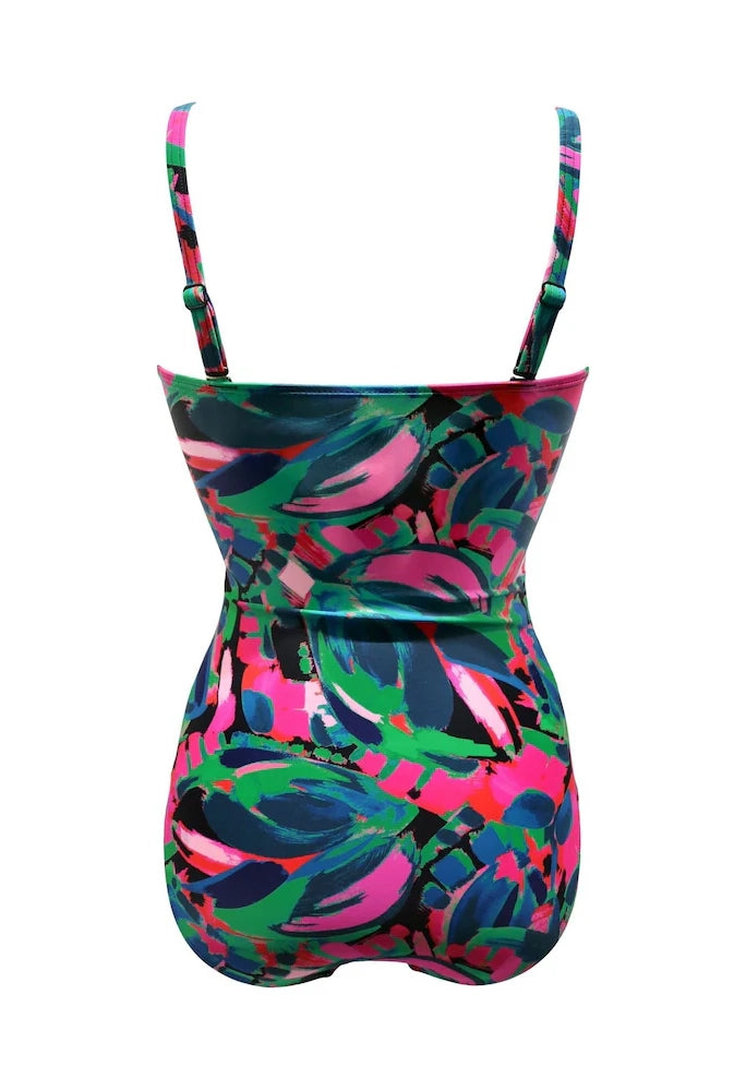 Santa Monica Strapless Tummy Control Swimsuit