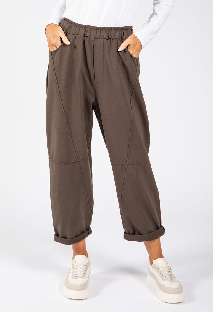 Seam Detail Barrel Joggers