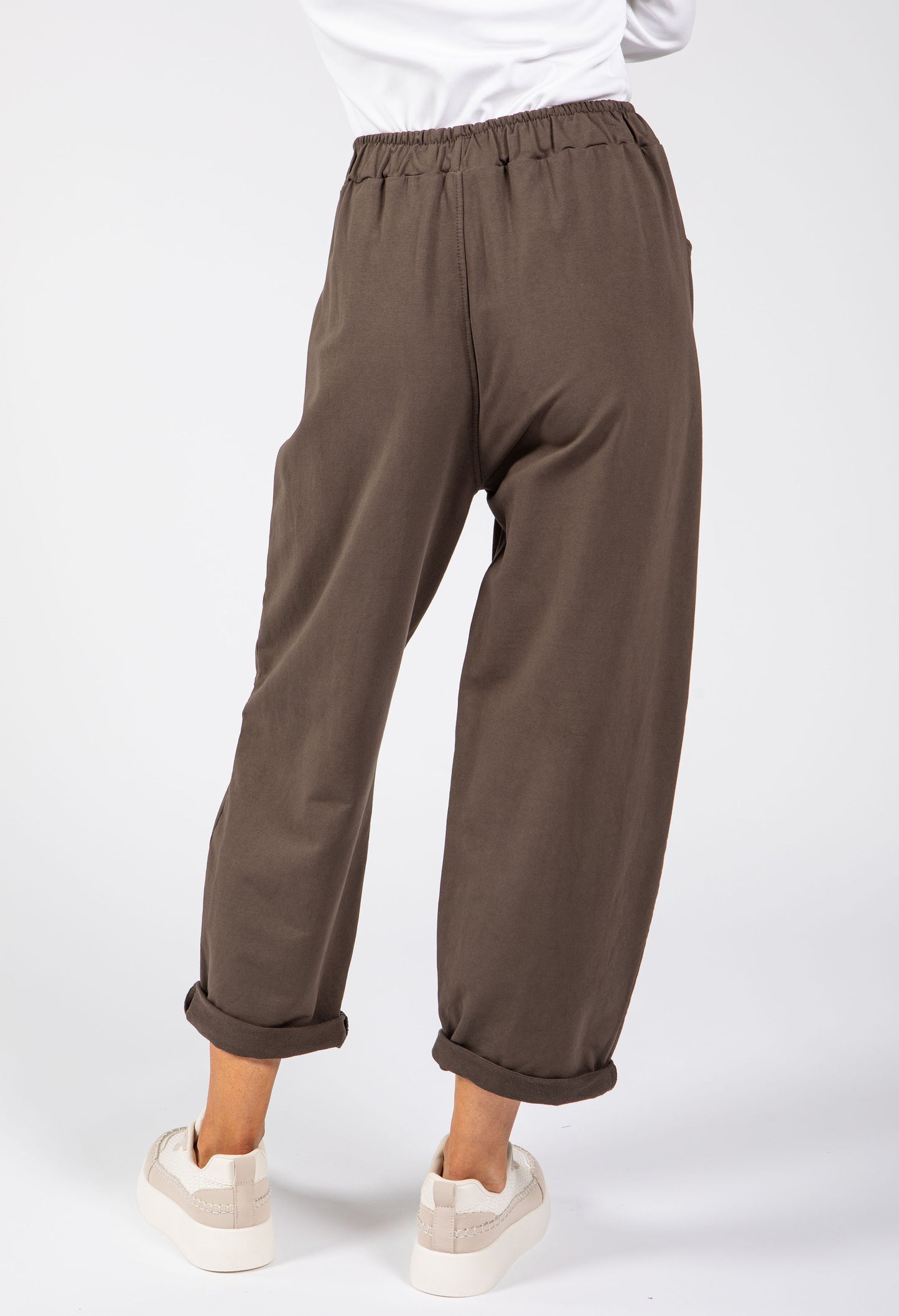Seam Detail Barrel Joggers
