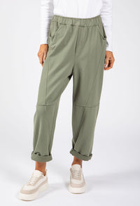 Seam Detail Barrel Joggers