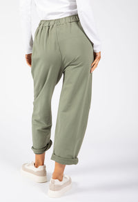 Seam Detail Barrel Joggers