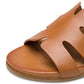 Faux Leather Sandal