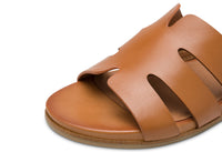 Faux Leather Sandal