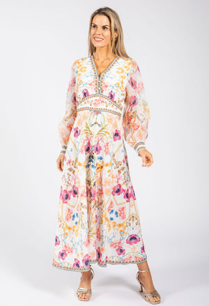 Floral Print Midi Dress