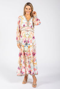 Floral Print Midi Dress