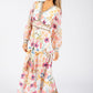 Floral Print Midi Dress