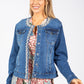 Helene Slim Fit Denim Jacket